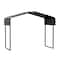 Arrow Storage Products Metal Canopy 10x6x7 ft.  Charcoal CPHC100607DS - alternate 1